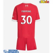 Liverpool Jeremie Frimpong #30 Replica Home Minikit 2025-26 Short Sleeve (+ pants)